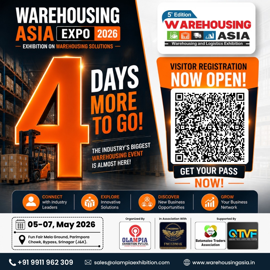 Warehousing Asia Expo 2026 Srinagar | Logistics Event